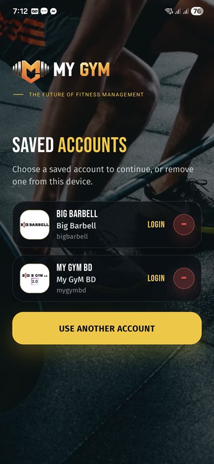 MyGyM screenshot 5