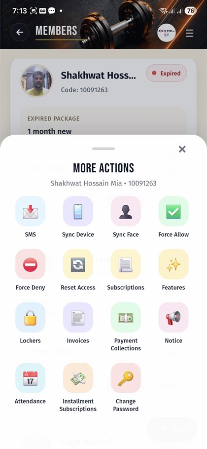 MyGyM screenshot 6